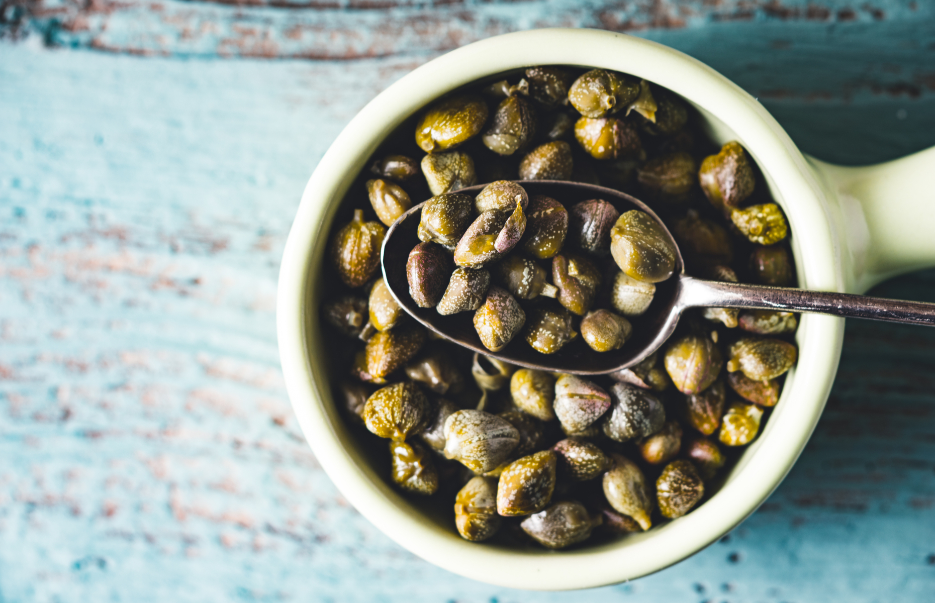 A bowl of capers (Image: Karpenkov Denis/Shutterstock)