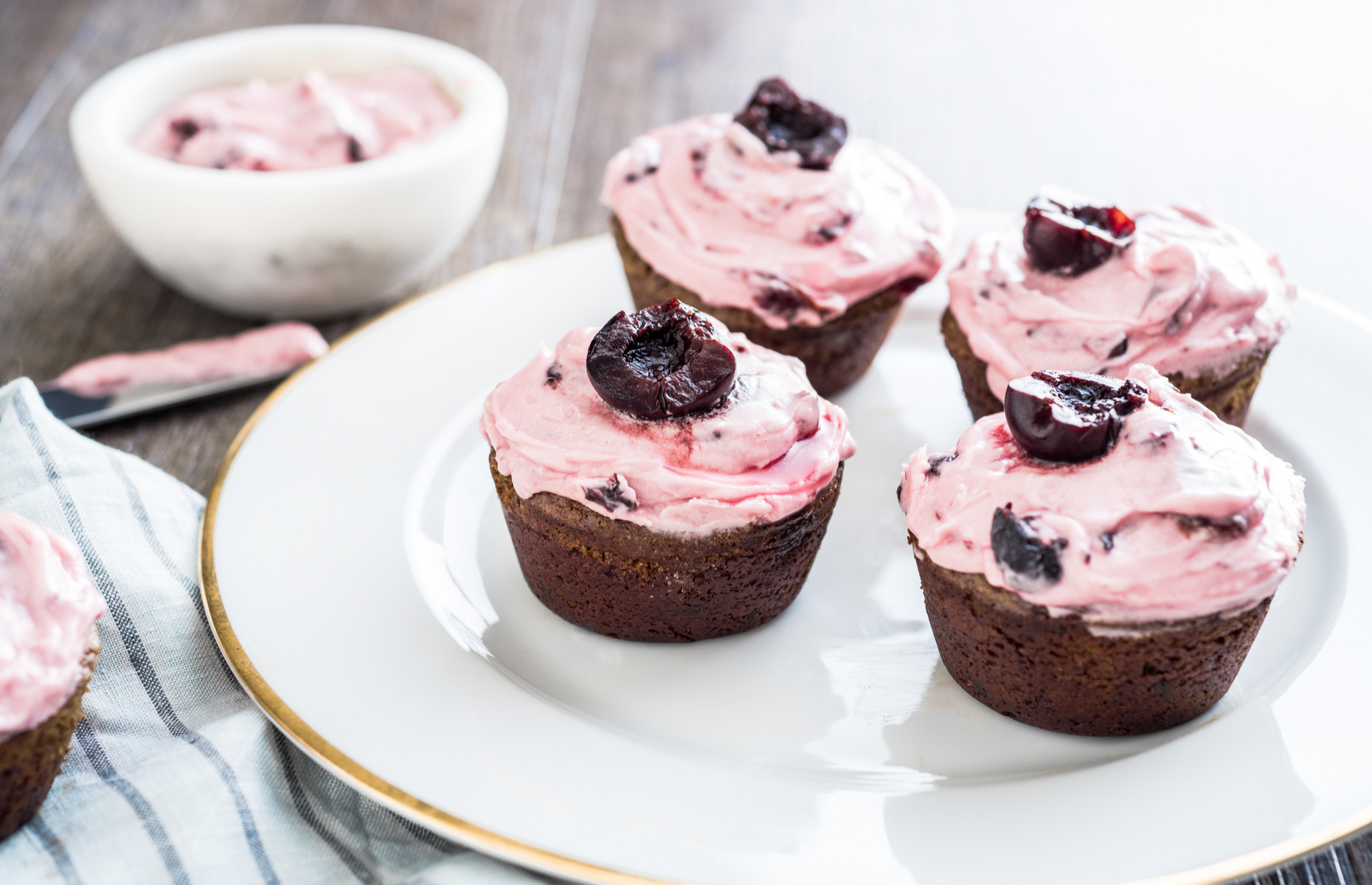 Black Forest cupcakes (Image: Jacob Blount/Shutterstock)