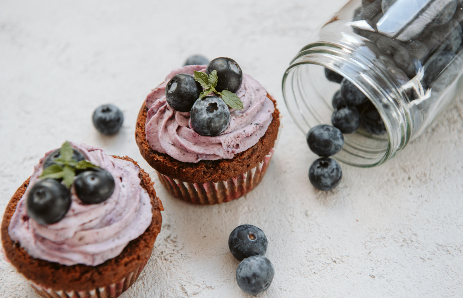 Blueberry cupcakes (Image: Mateusz Gumula/Shutterstock)