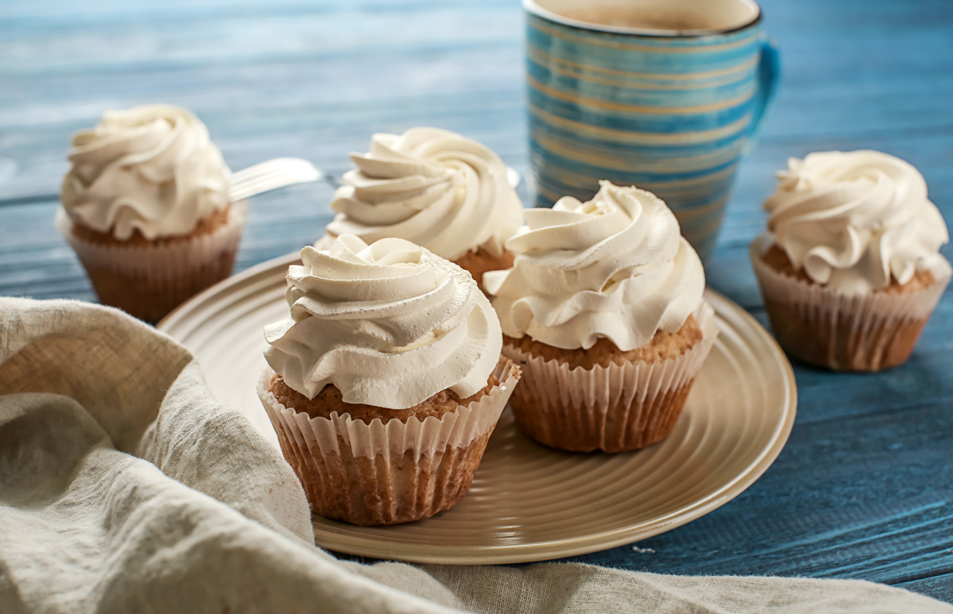 Eric Lanlard chai cupcakes (Image: Pixel-Shot/Shutterstock)