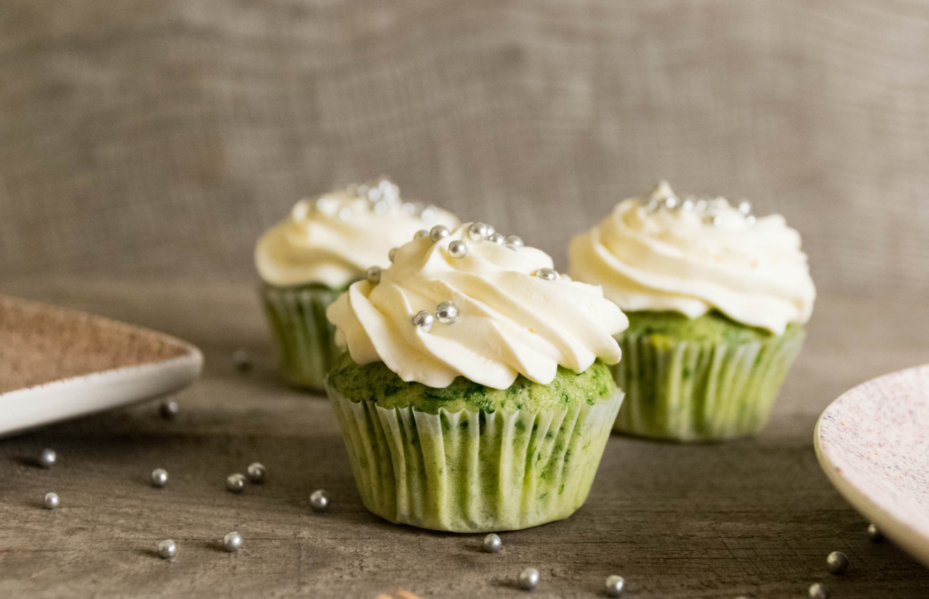 Kale and orange cupcakes (Image: Ainis Jankauskas/Shutterstock)