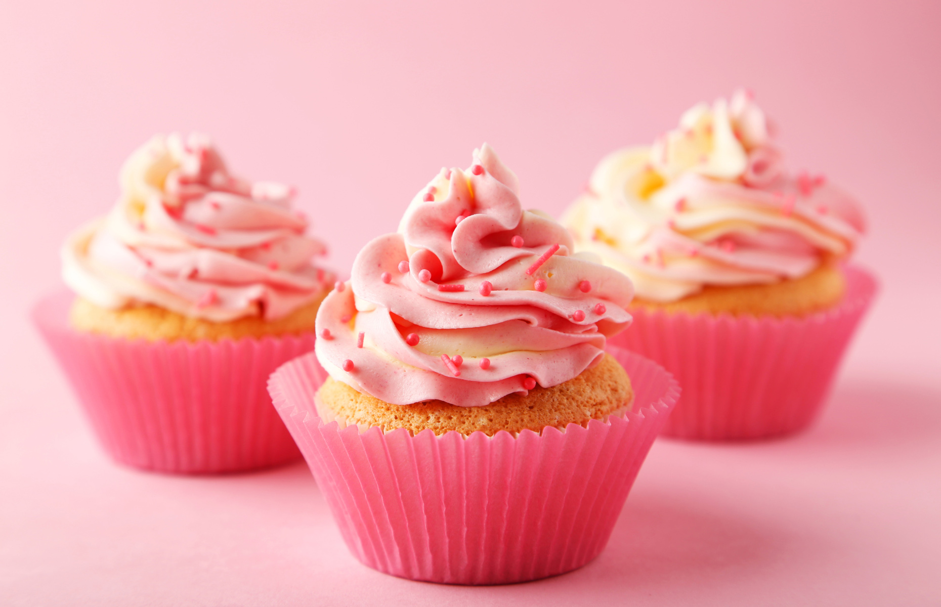 Mary Berry vanilla cupcakes with swirly icing (Image: Studio/Shutterstock)