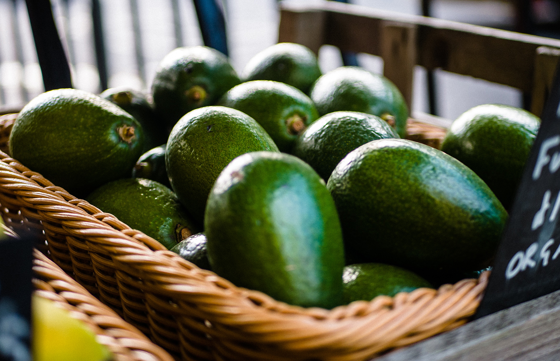 A basket of avocados (Image: RΛN SHOT FIRST/Unsplash)