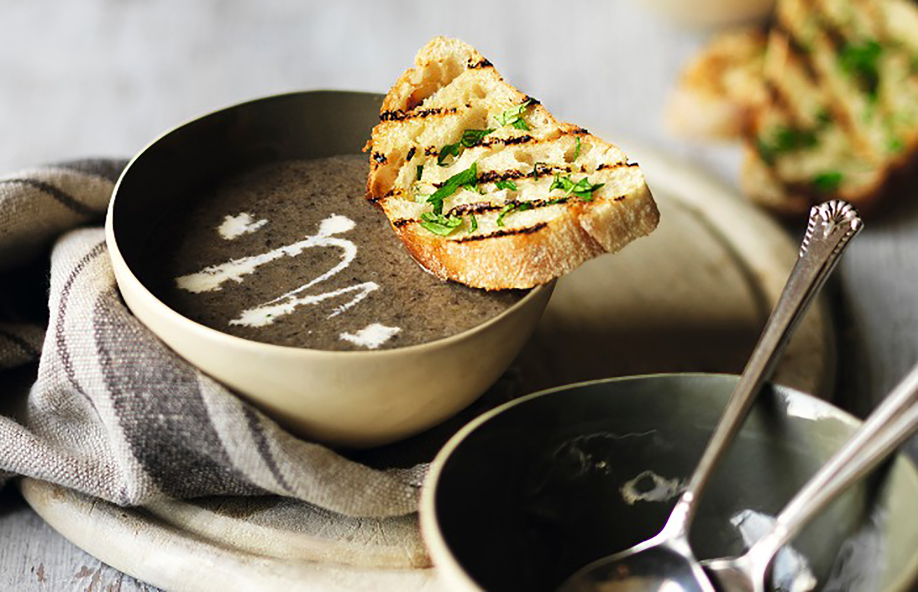 Mushroom soup (Image: Waitrose & Partners/loveFOOD)