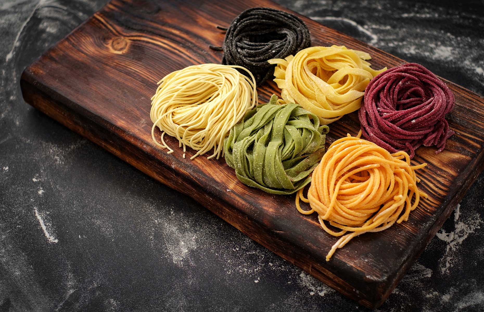 How to make colourful pasta at home with beetroot and spinach