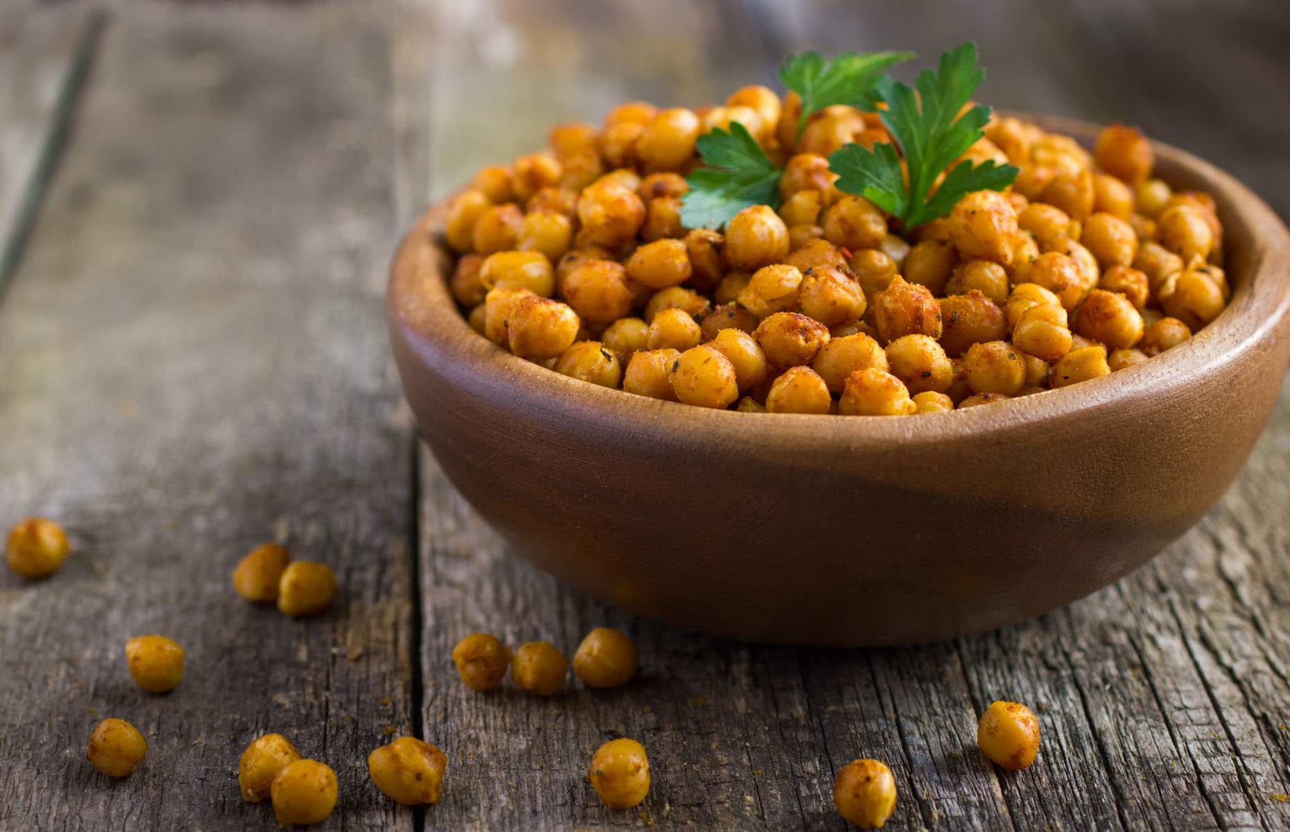 Spiced chickpeas (image: Anna Shepulova/Shutterstock)