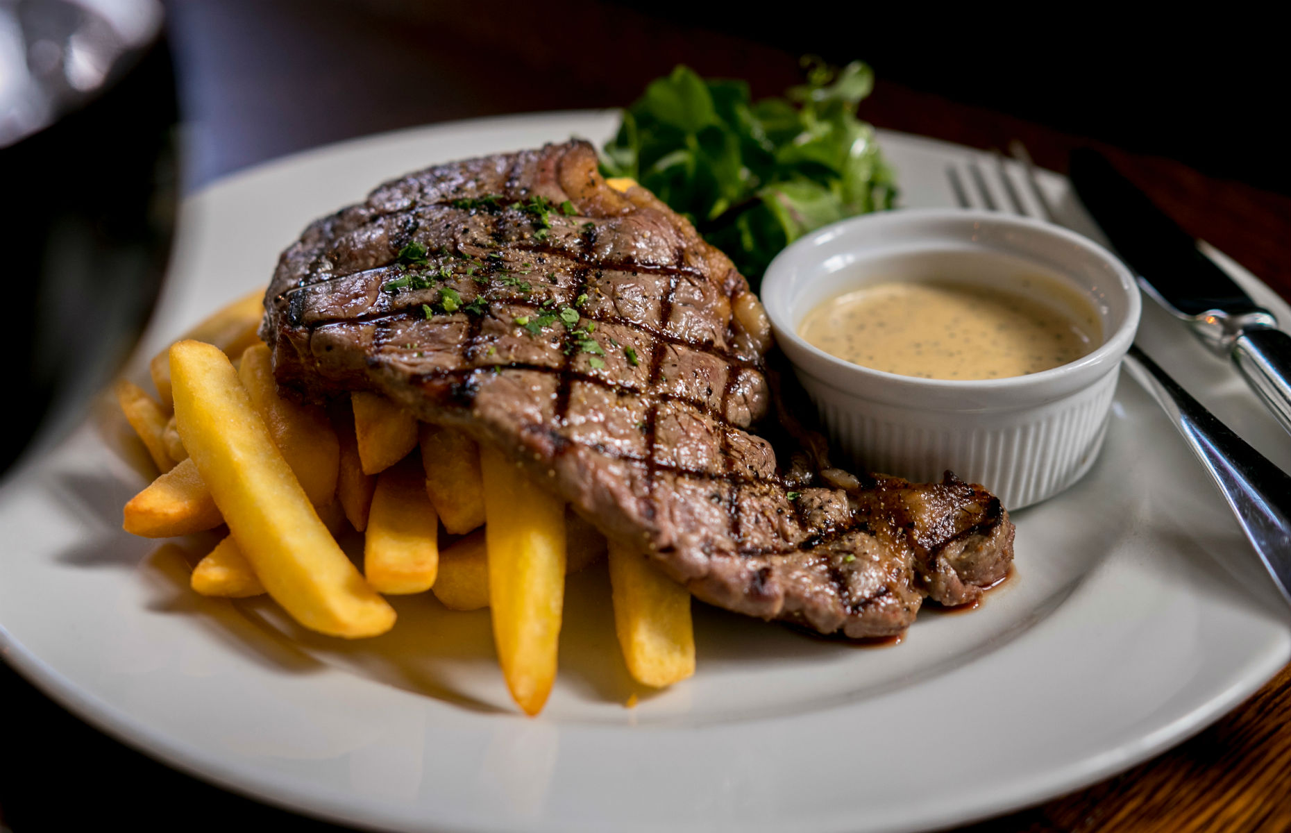 steak and fries