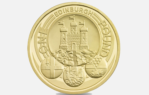 £1 Edinburgh coin 2011 (Image: Royal Mint)