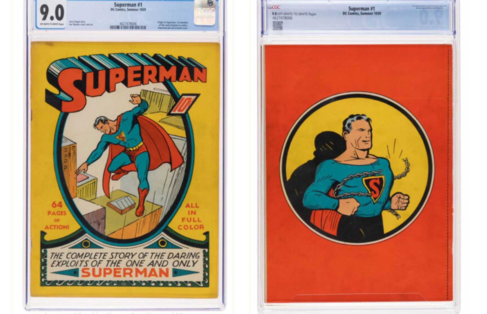 Superman comic (Image: Heritage Auctions)