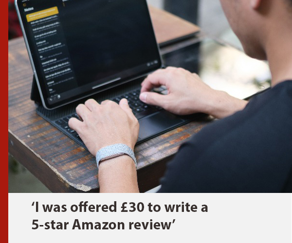 Amazon reviews (Image: lovemoney - Shutterstock)