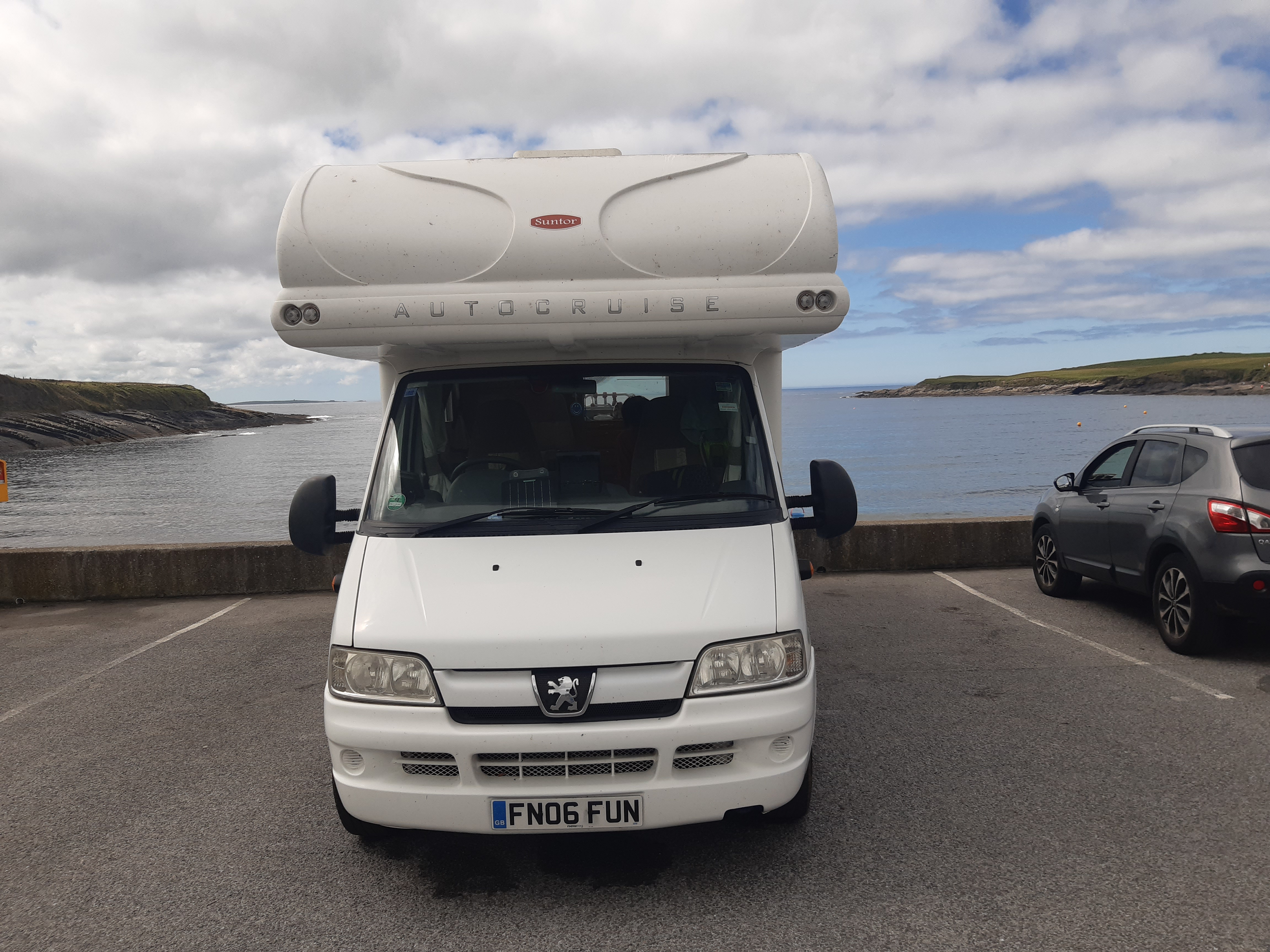 Motorhome parked (Image: Lily Canter)