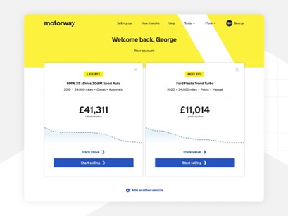 Motorway valuation (image: Motorway)