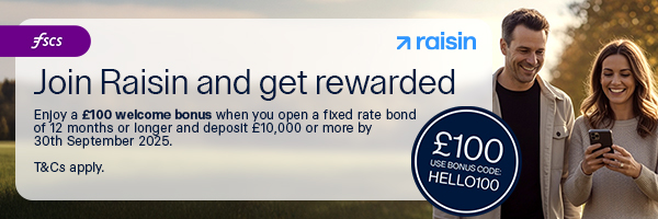 Raisin £100 promotion (Image: Raisin)