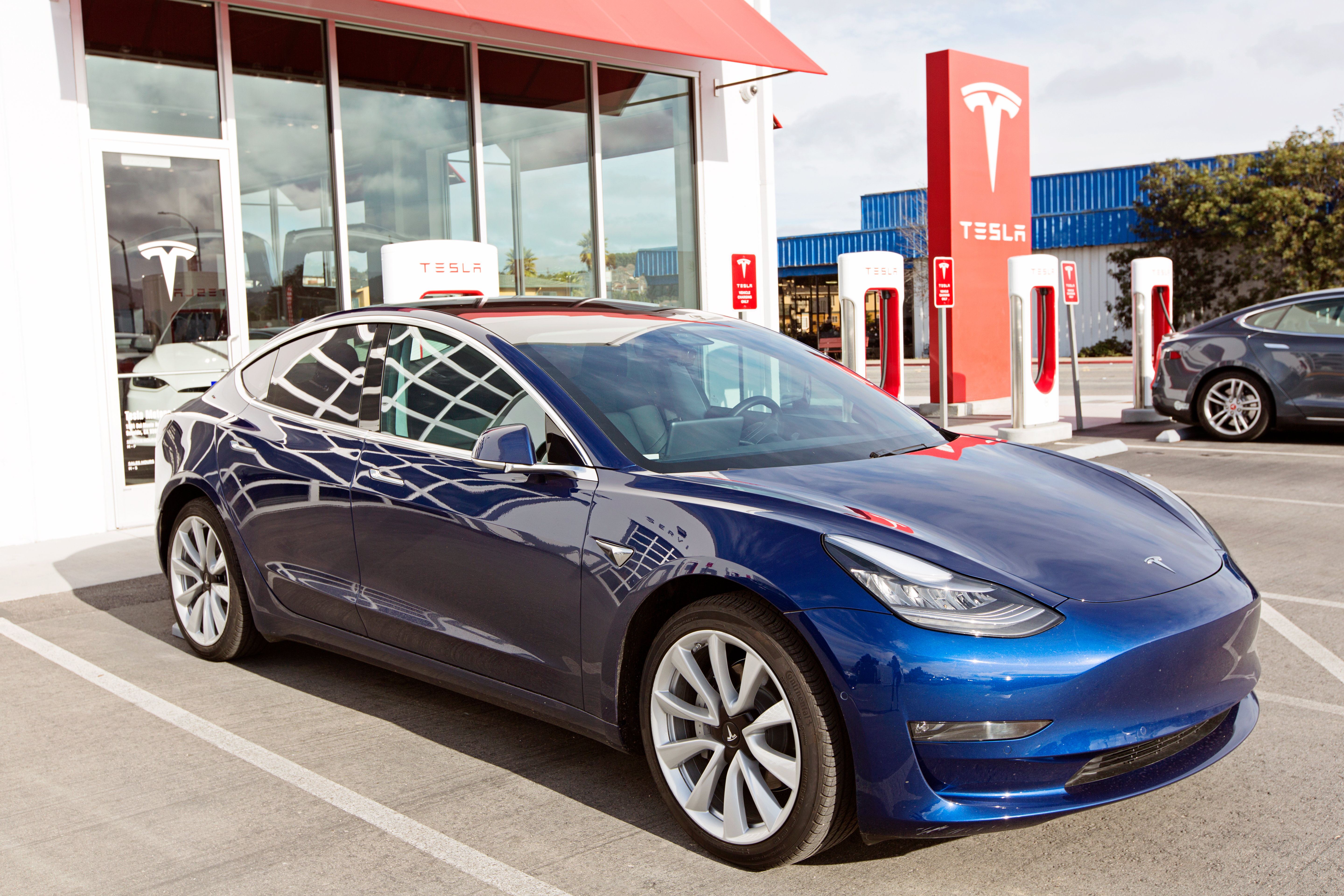 Tesla Model 3 (Image: Shutterstock)