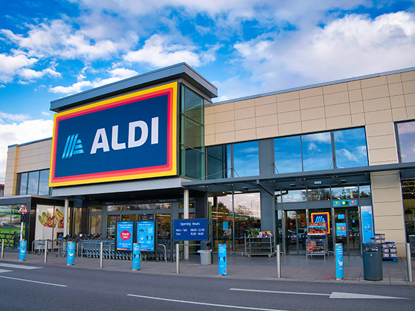 An Aldi store. (Image: AlanMorris/Shutterstock)
