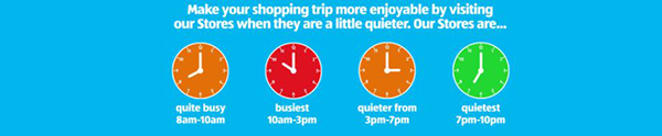 Busiest times of the day to shop at Aldi (Image: Aldi)