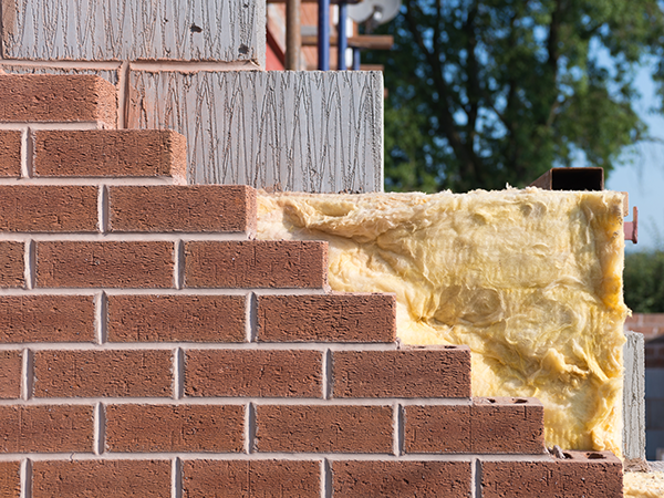 Cavity wall insulation. (Image: Shutterstock)