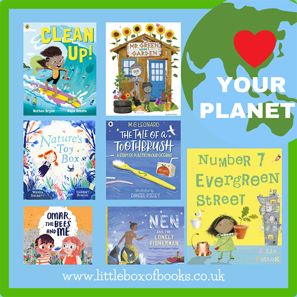 Love Your Planet Box. (Image: Little Box of Books_
