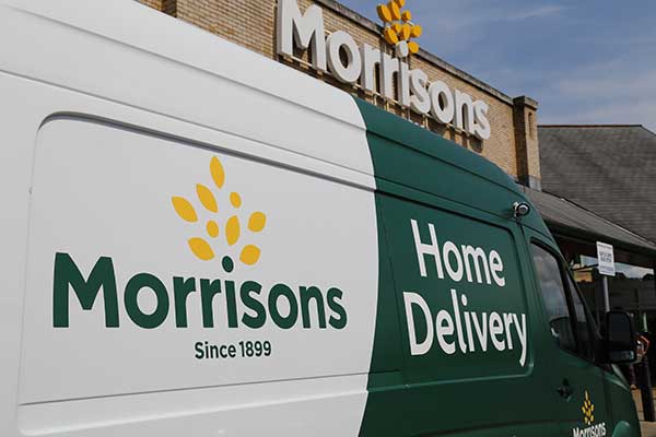 Morrisons delivery van (Image: Shutterstock)