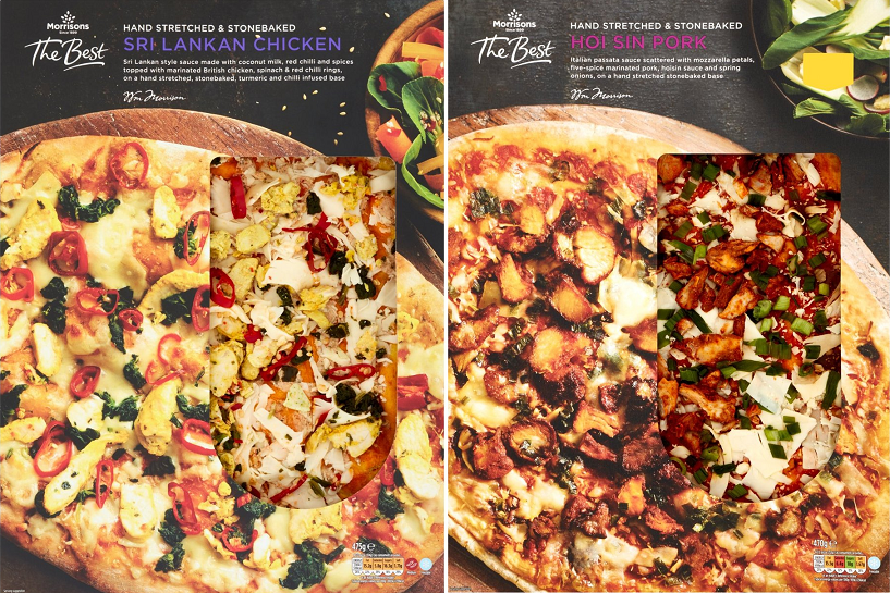 Morrisons pizzas. (Image: Morrisons)
