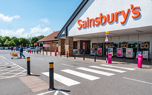 A Sainsbury's store. (Image: pxl.store/Shutterstock)