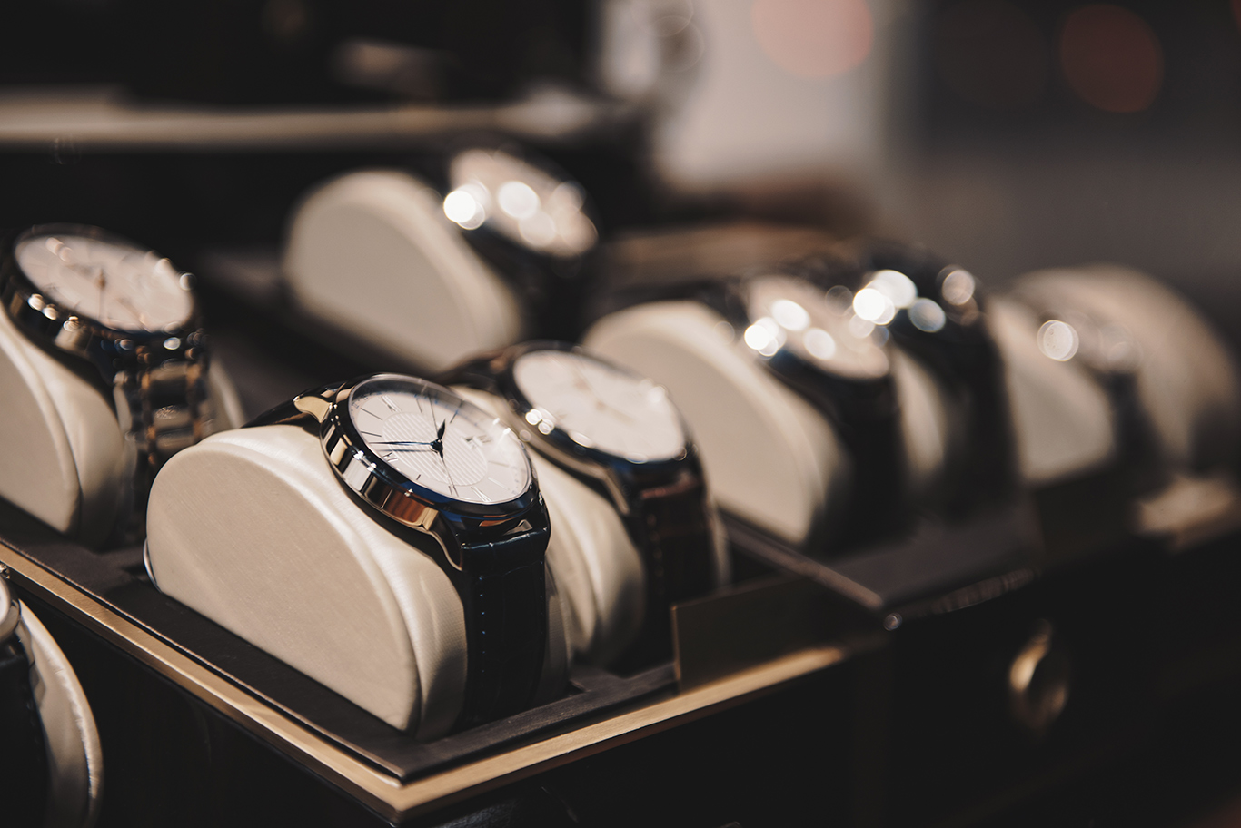 A collection of watches on sale. (Image: Shutterstock)