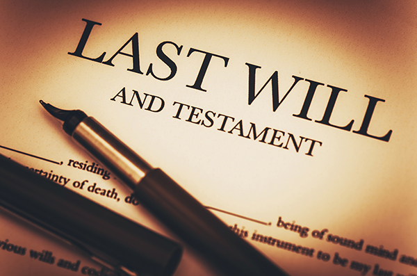 Last will and testament. (Image: Shutterstock)