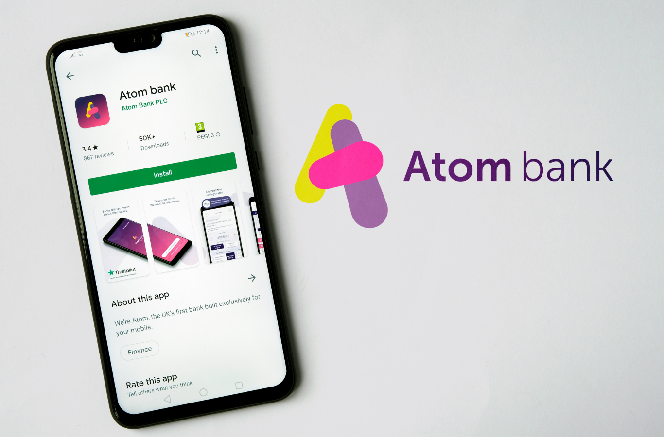 Atom Bank (Image: Shutterstock)