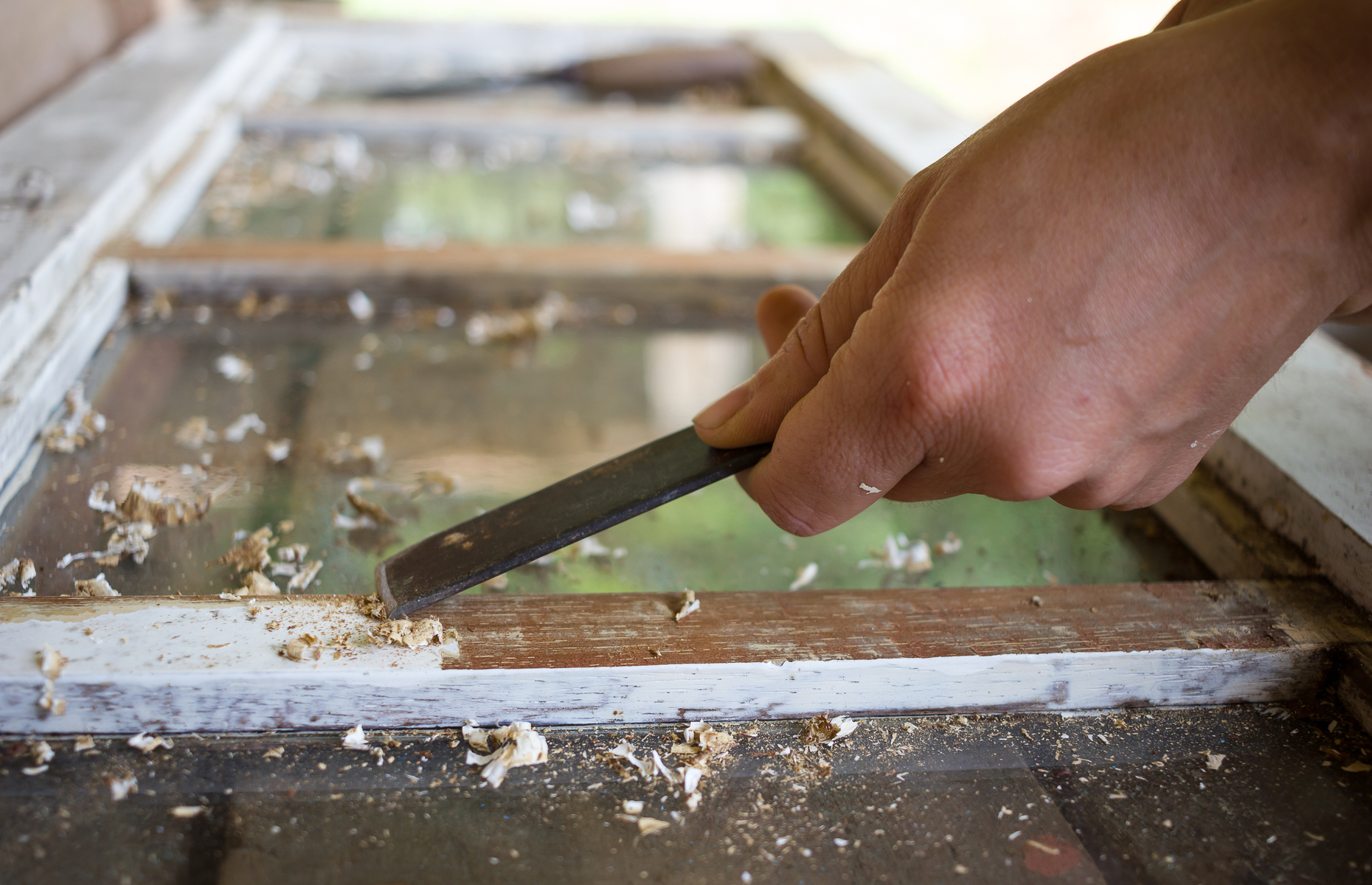 You never know what hazardous materials are lurking behind old paintwork. Image: Pedarilhosbr / Shutterstock