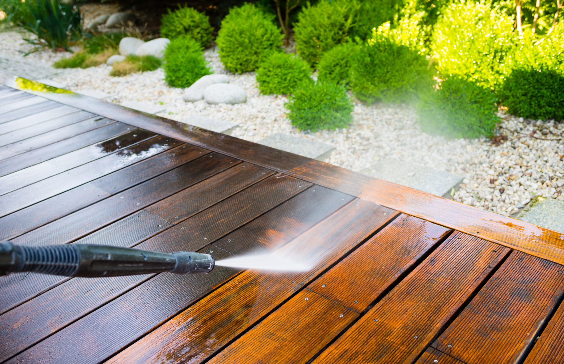 Regularly maintain your outdoor spaces to avoid big expenses later in the year. Image: bubutu / Shutterstock