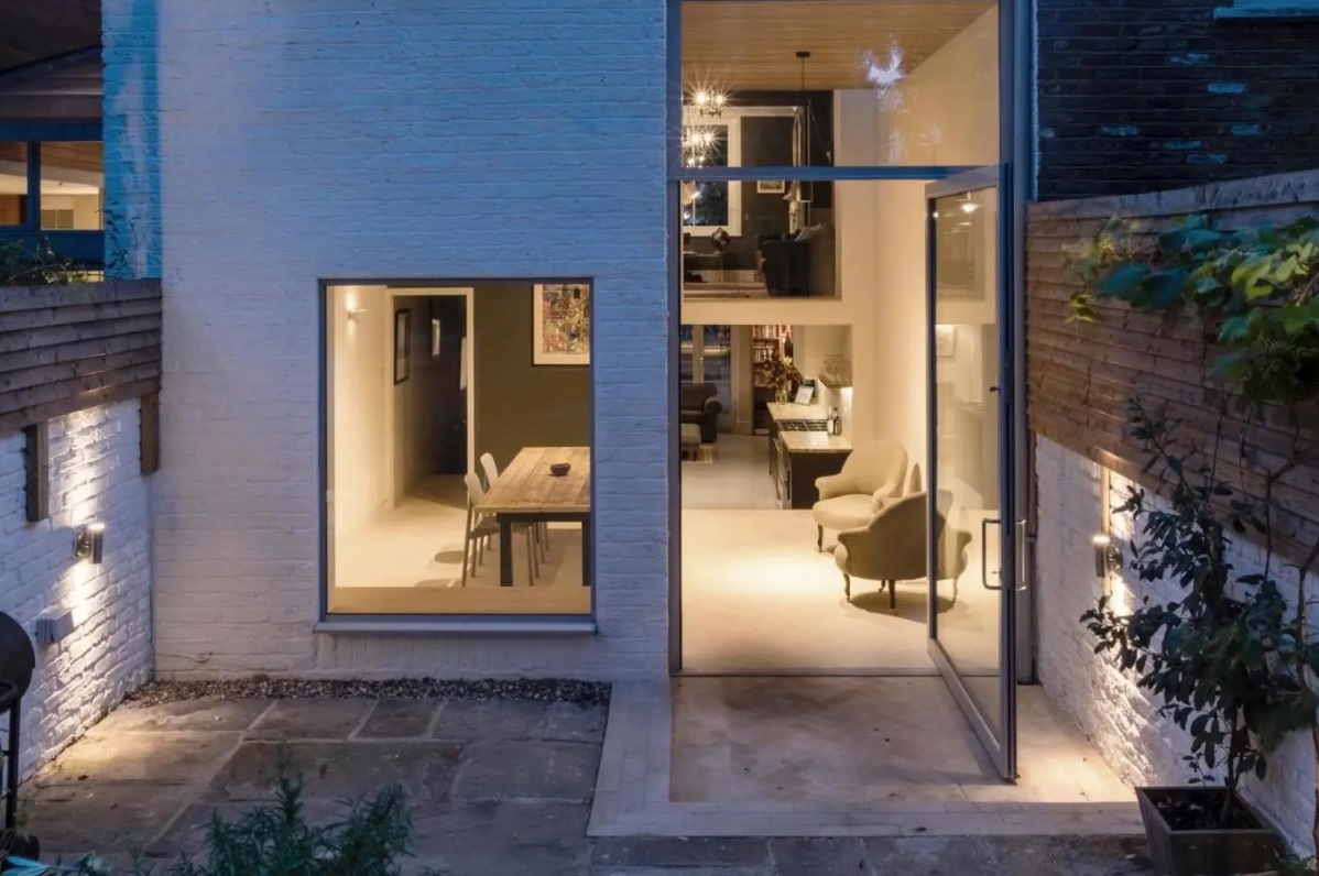 The basement level of this period property in South London was converted and extended to add extra space. Image: Proctor & Shaw / Claylands