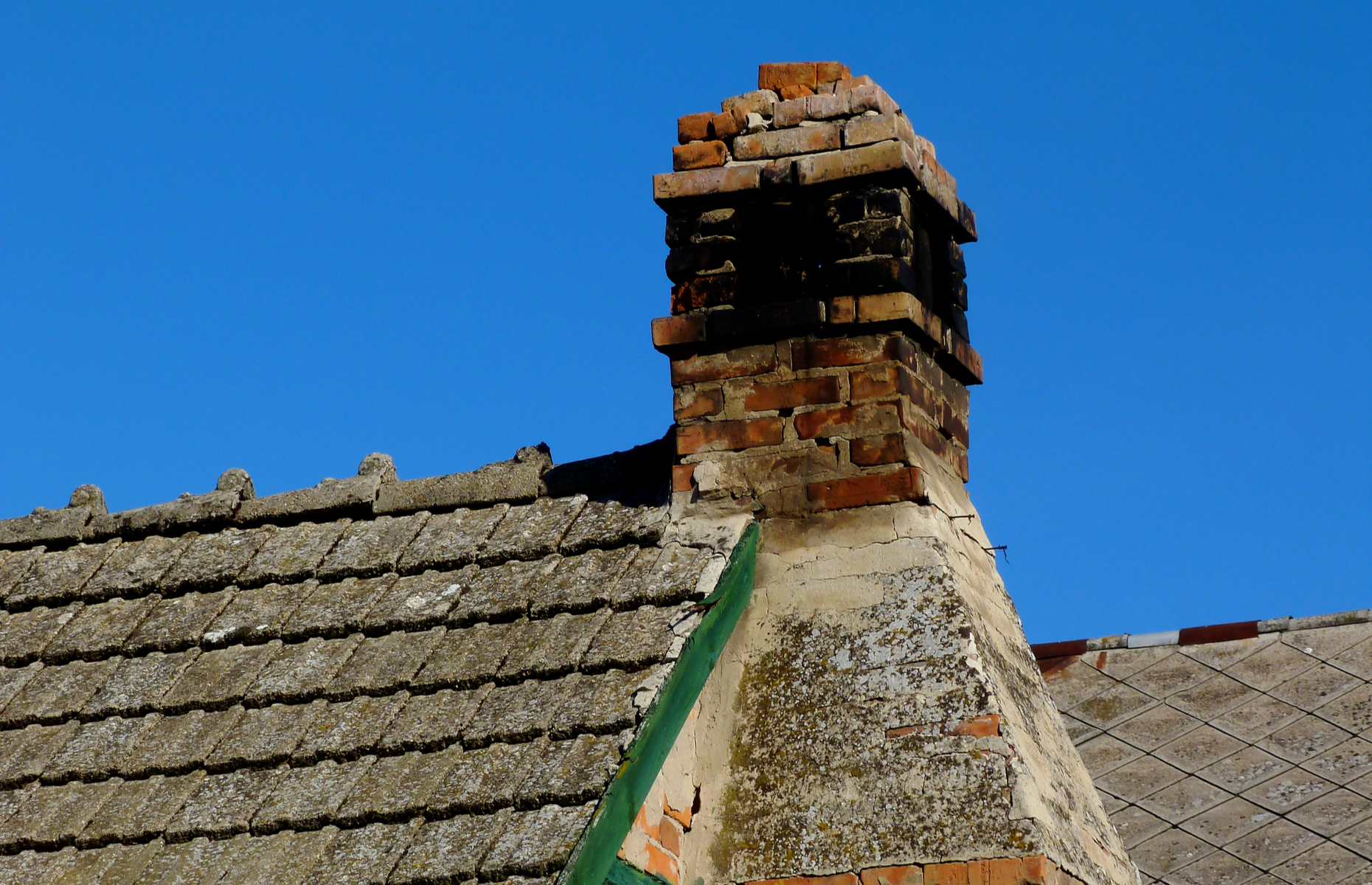 Many old chimneys aren't lined, which can lead to toxic gases seeping into homes. Image: Istvan Balogh/Shutterstock