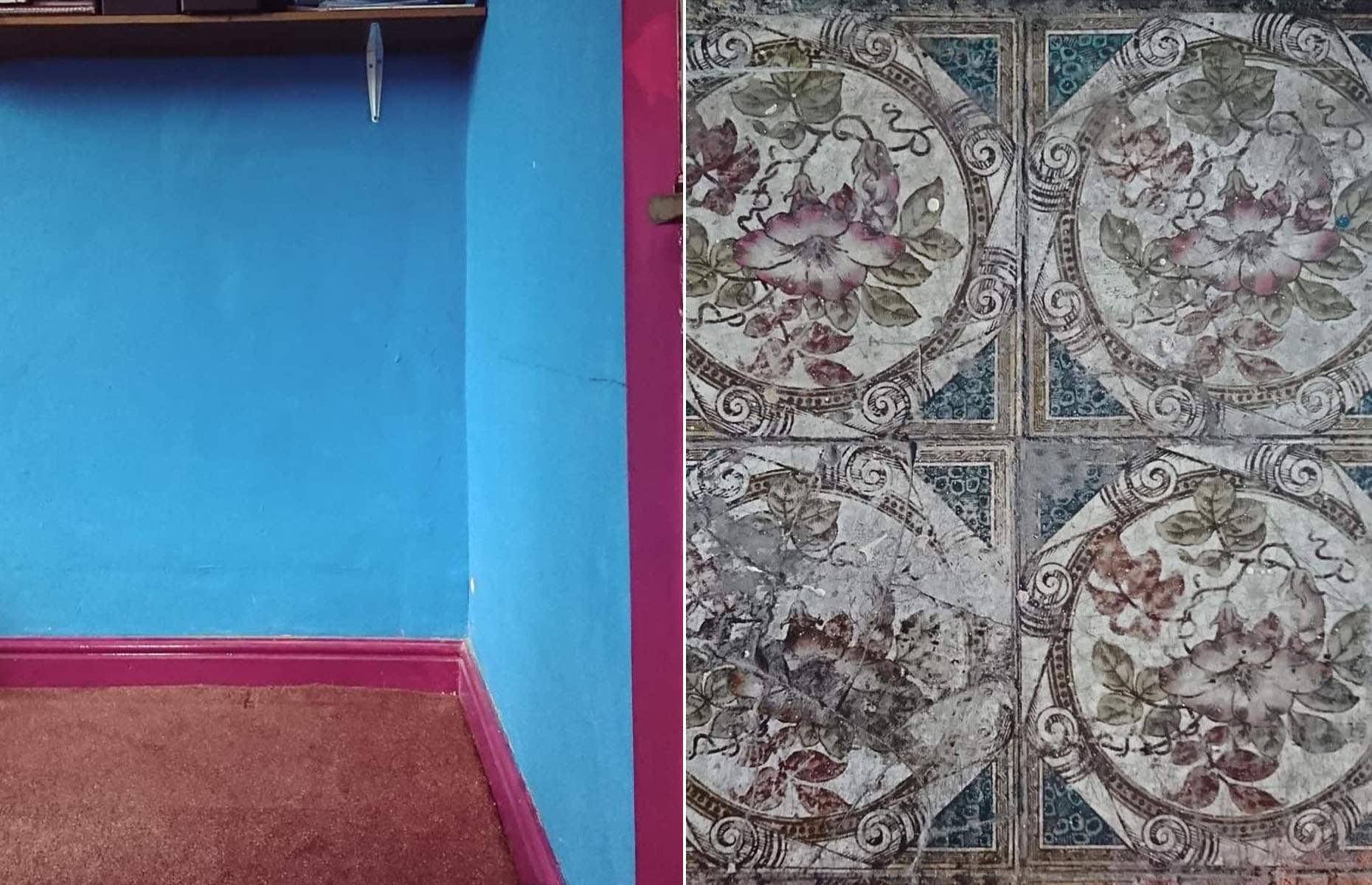 These decorative tiles will get a new lease of life in this Victorian home. Image: @cedarwoodterrace / Instagram