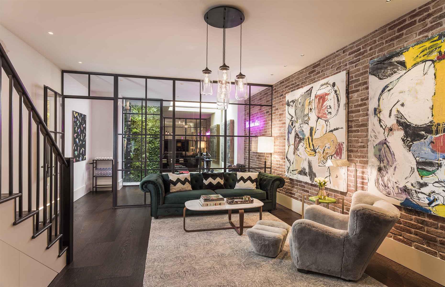 Investment duo Hugo and Elnaz transformed a dilapidated wreck into a £4.5 million ($5.6m) townhouse. Image: Elnaz Namaki / HvB Development