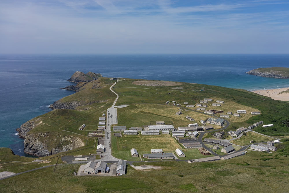 Former army camp for sale in Cornwall