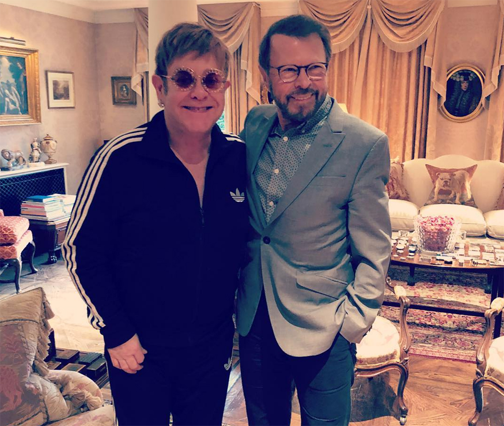 Elton John's home. Image: @eltonjohn / Instagram