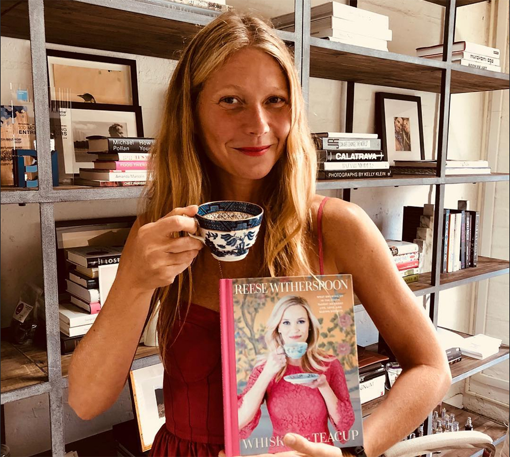 Gwyneth Paltrow's house has unfinished corners. Image: @gwynethpaltrow/Instagram