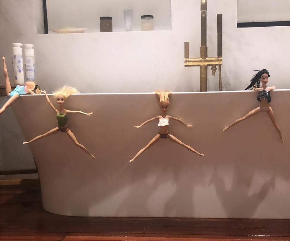 Jessica Alba's house is filled with fun. Image: @jessicaalba/Instagram