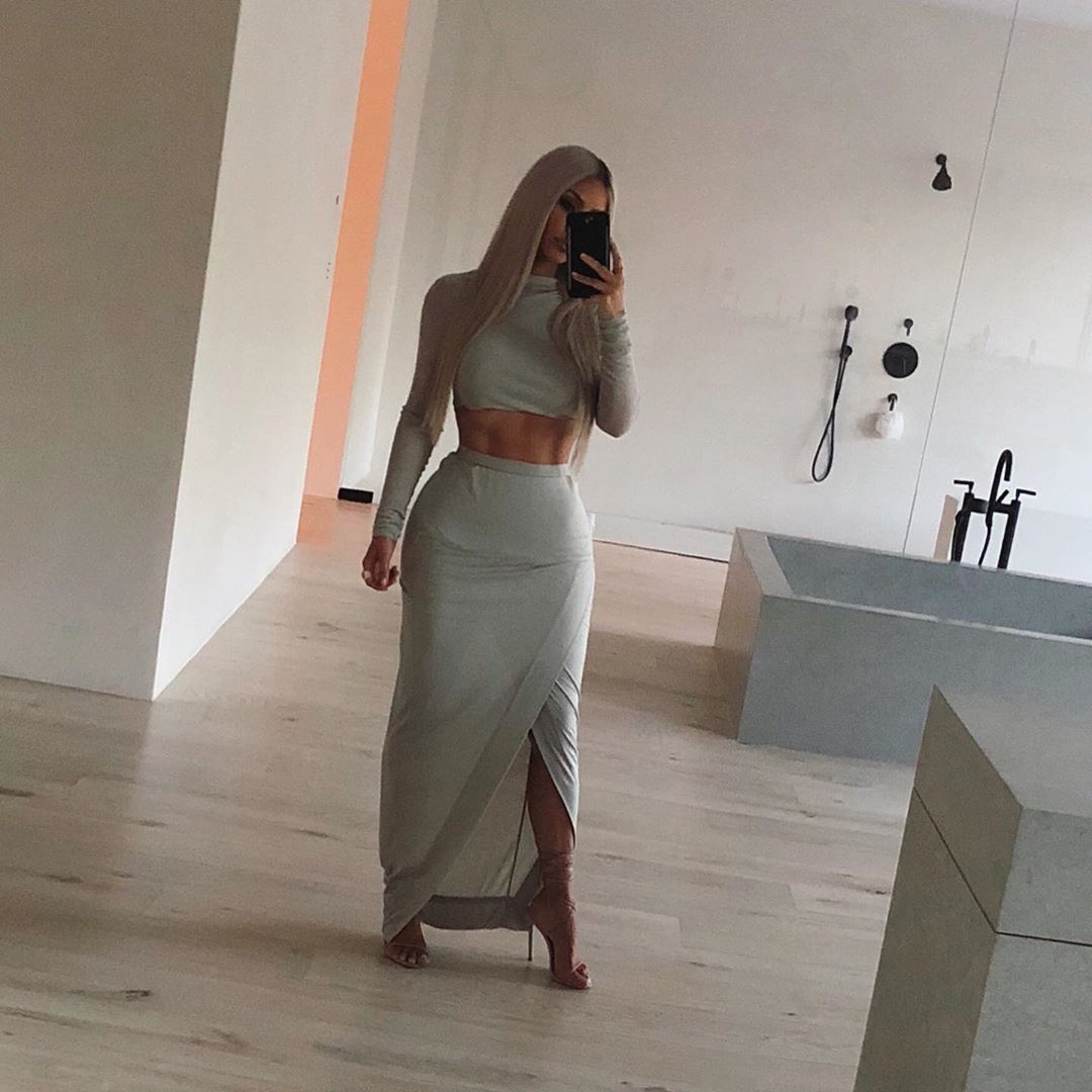 Kim Kardashian-West shared this image of her bathroom on Instagram