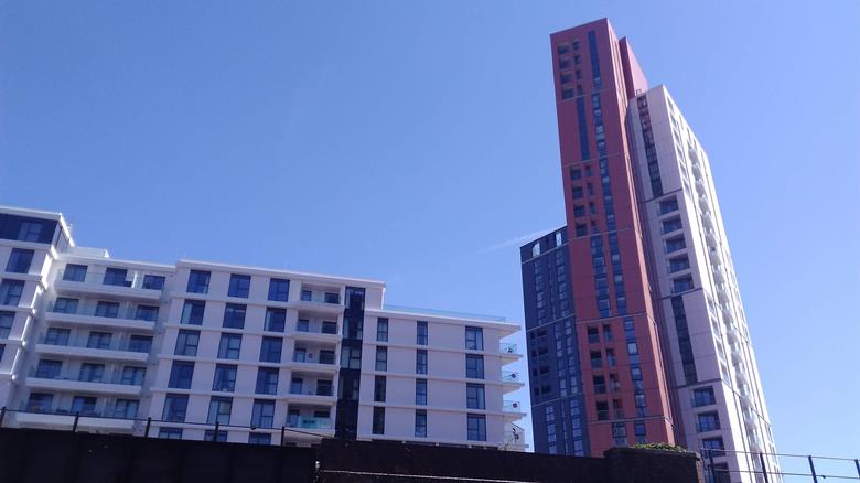 Haydn Tower, Nine Elms Point in London was also shortlisted for the Carbuncle Cup