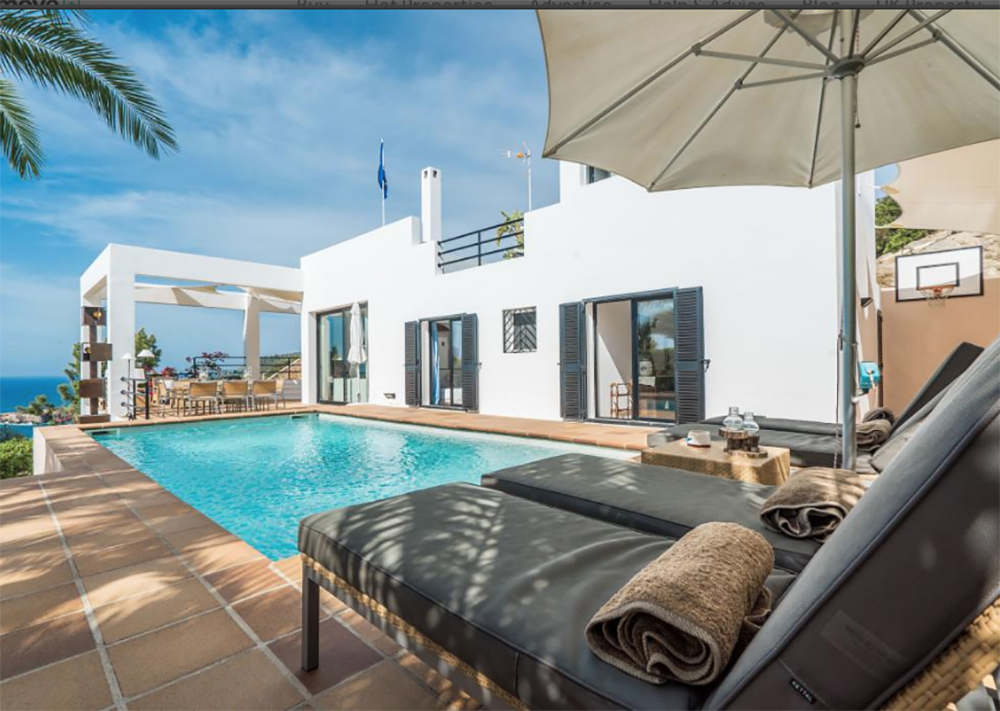 This beautiful villa in Ibiza Town is on the market