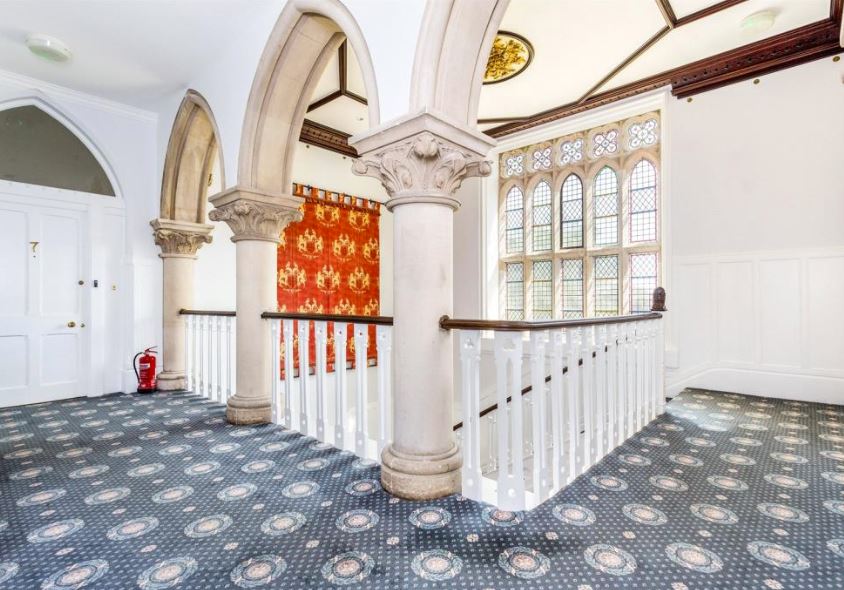 Entrance hall in Bidborough Court - homes for sale in Tunbridge Wells