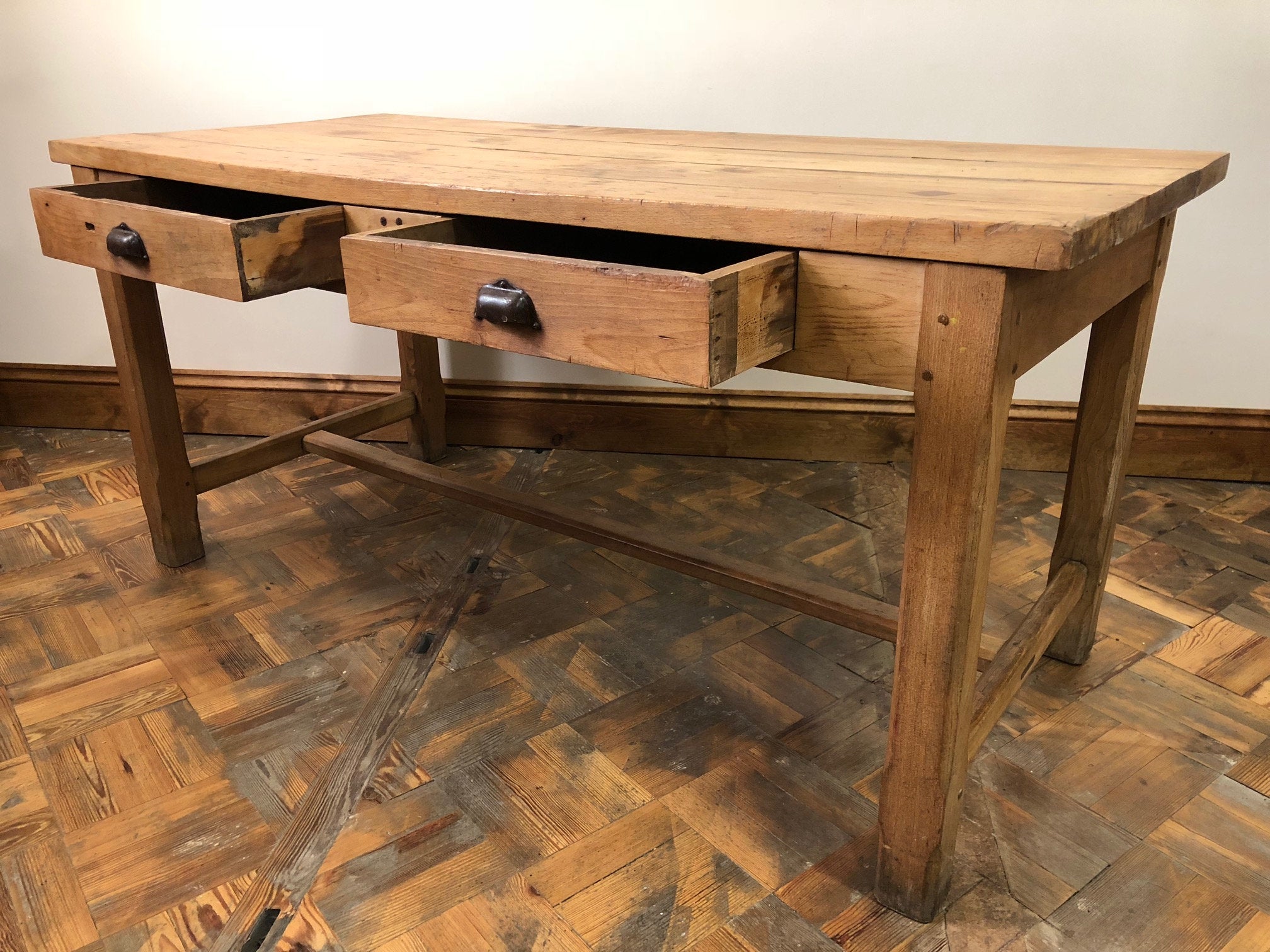 Antique dairy table, £775, Etsy.