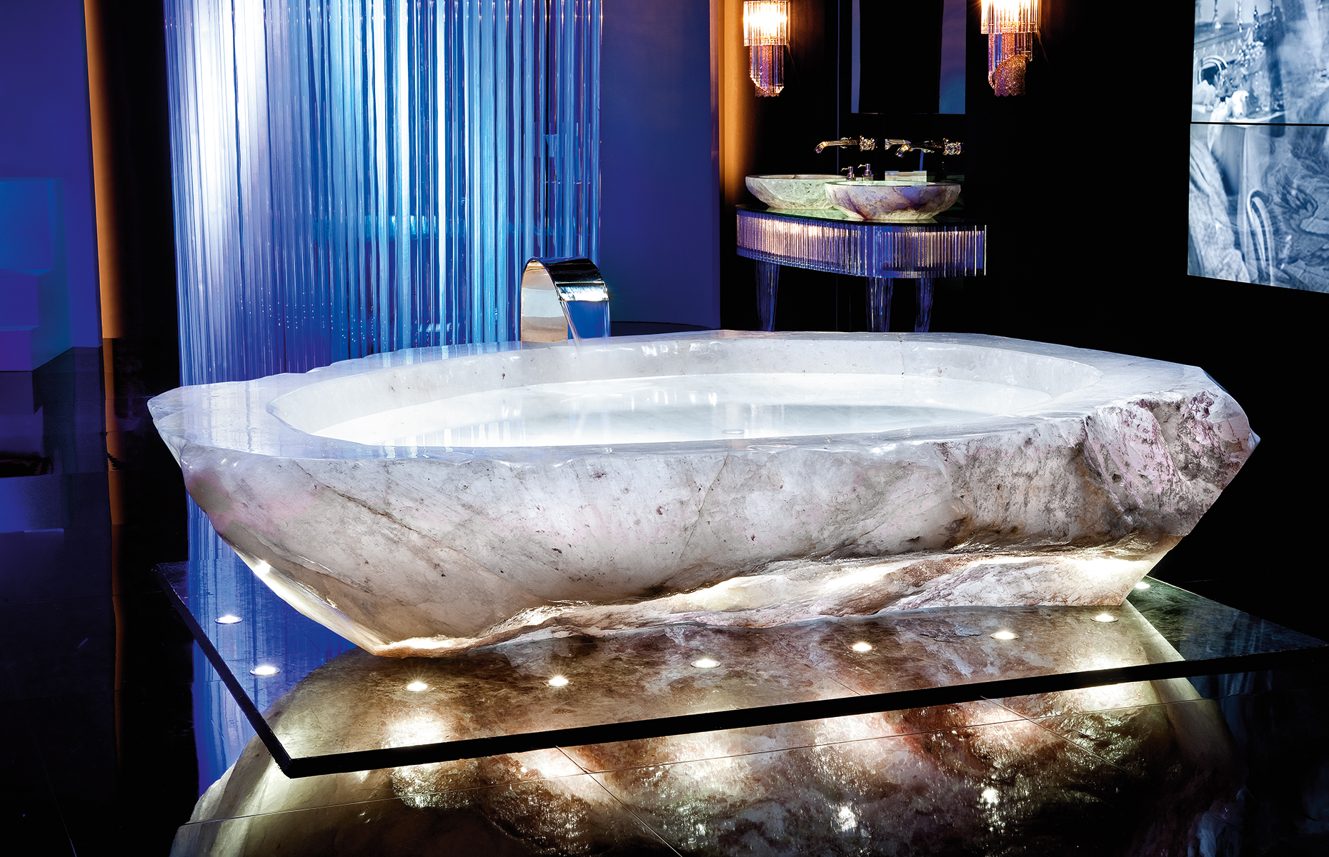 The crystal bathtub that costs $1m