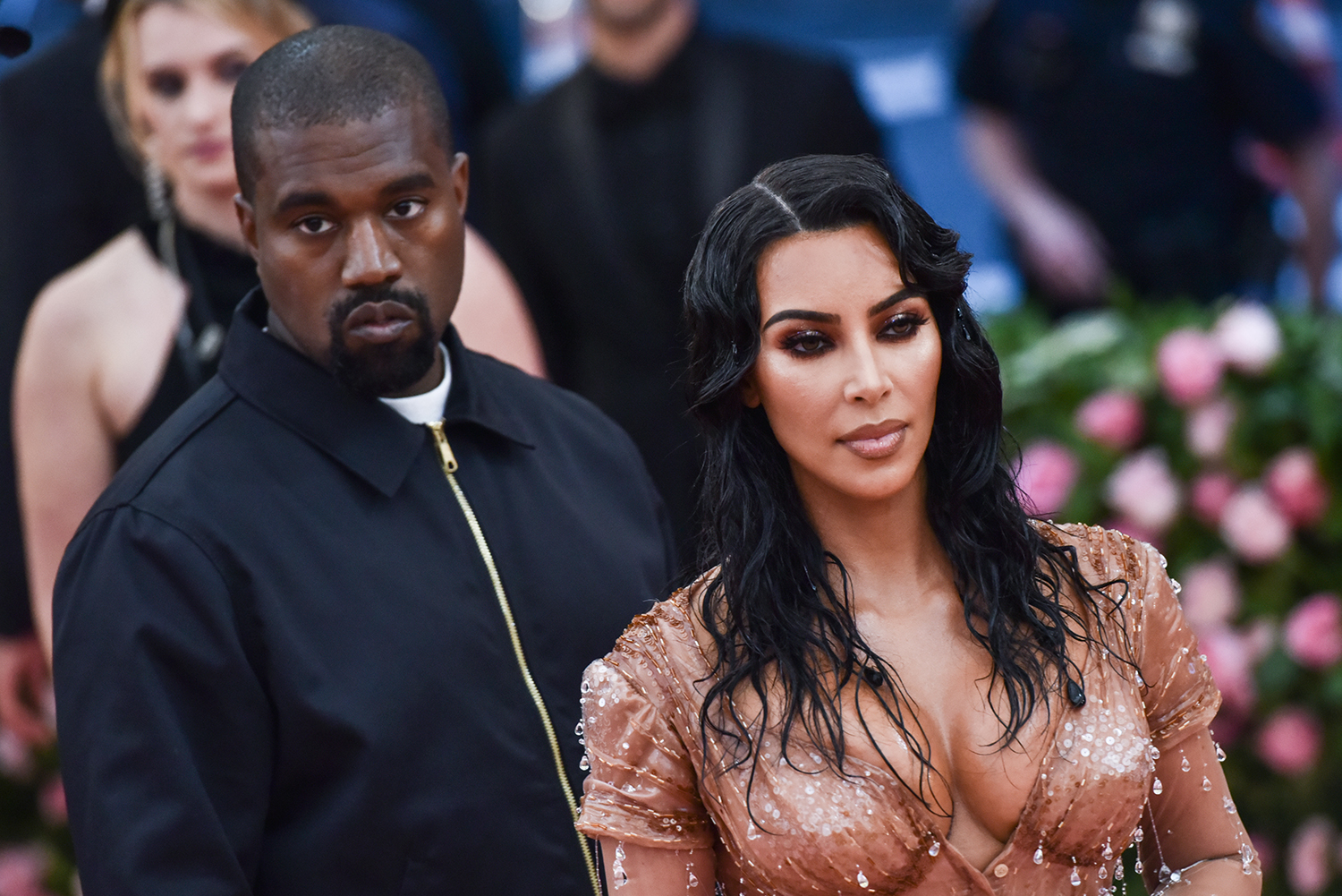 Kanye West and Kim Kardashian West at the Met Gala in 2019. Image: Anthony Behar/SIPA USA/PA Images