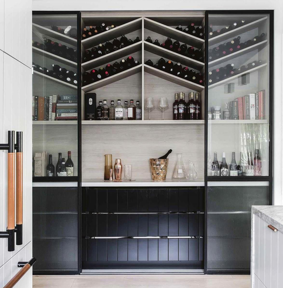 9 Of The Coolest Built In Wine Racks Home Bar Designs Built In Wine Rack Bars For Home