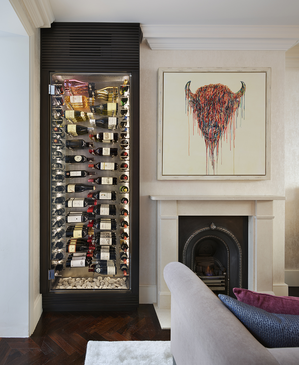 Alcove wine storage - Spiral Cellars 