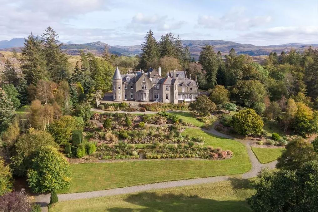 This regal residence is surrounded by breathtaking rural vistas. Image: OnTheMarket