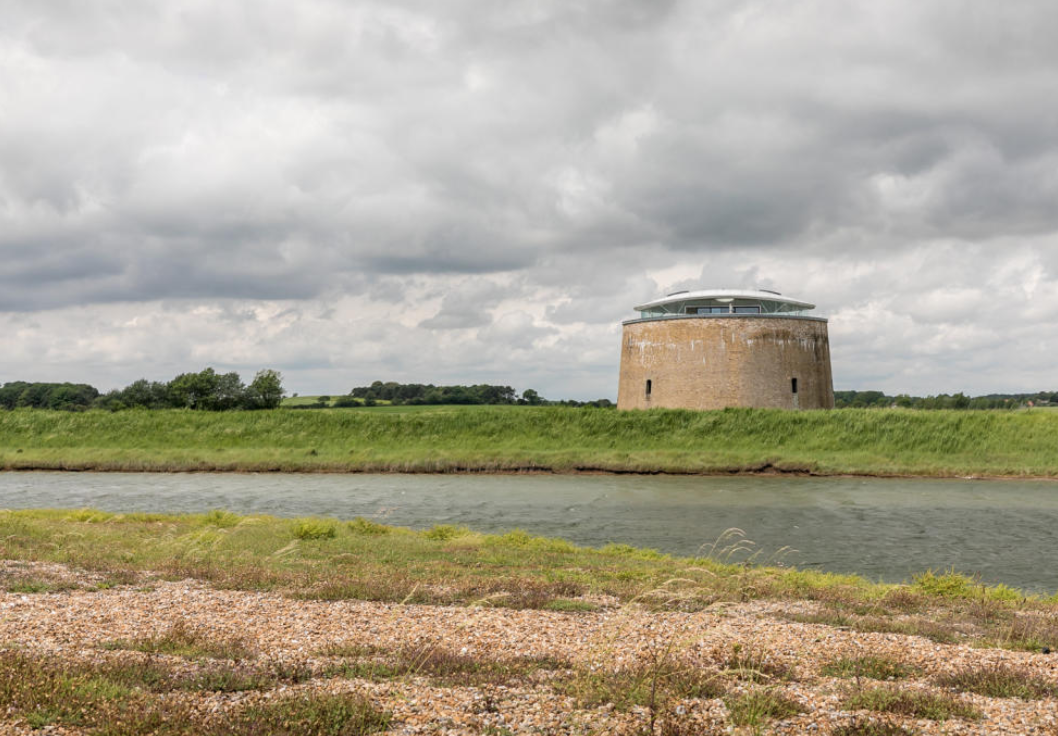 This converted fort for sale in Suffolk is hiding an amazing interior