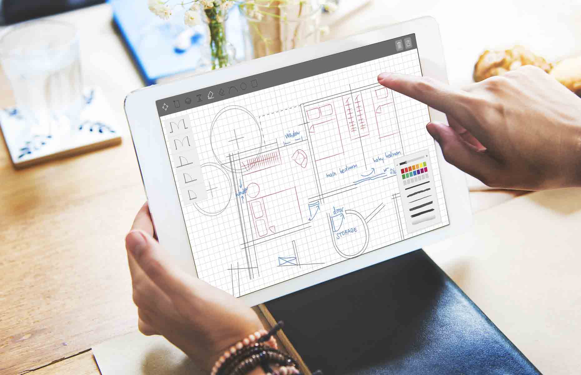 Keep floor plan illustrations as straight-forward as possible. Image: Rawpixel.com / Shutterstock